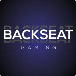 ป้ายค่าย Backseat Gaming ในหน้ารวมเกม