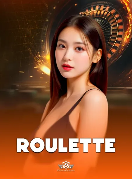 โต๊ะคาสิโนสด Roulette ดีลเลอร์หญิงข้างโต๊ะรูเล็ต ในหน้านี้