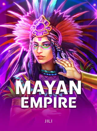 ปกเกมสล็อต Mayan Empire ค่าย Jili นักรบมายาสวมเครื่องประดับขนนก ในหน้านี้