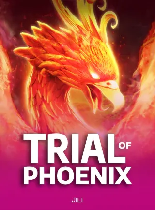 ปกเกมสล็อต Trial of Phoenix ค่าย Jili ฟีนิกซ์ไฟสีส้มแดง ในหน้านี้